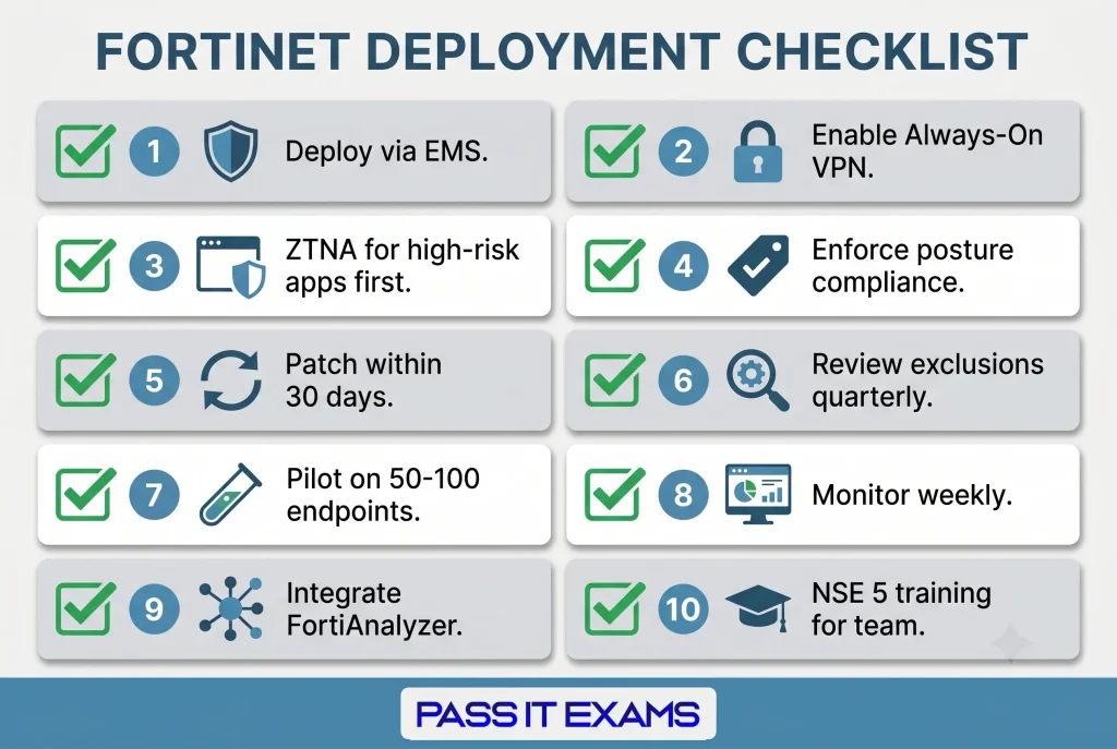 Fortinet Best Practices