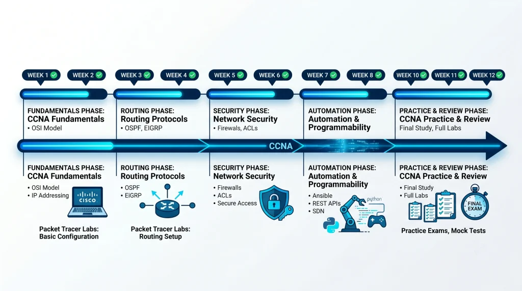 The Ultimate 2026 Cisco Exam Study Strategy (Step-by-Step, 8–12 Weeks)