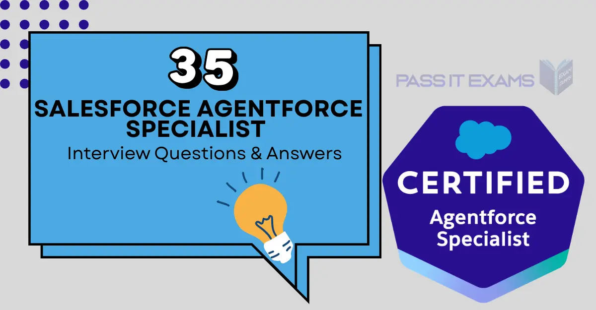 35 Salesforce Agentforce Specialist Interview Questions & Answers