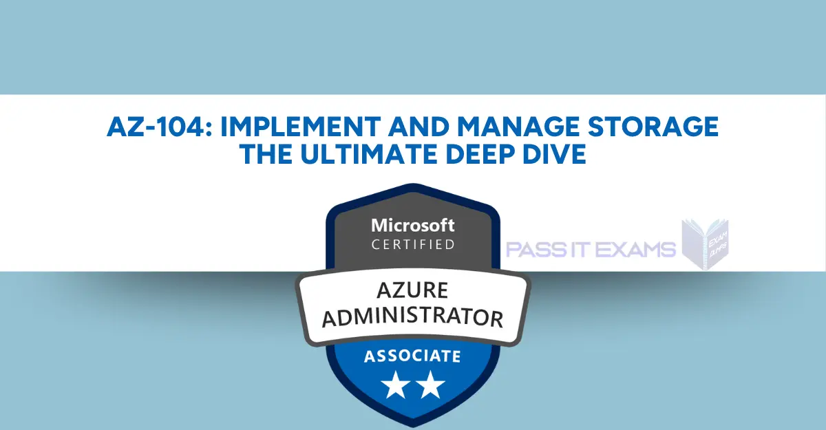 AZ-104 Storage | Implementation & Management Guide