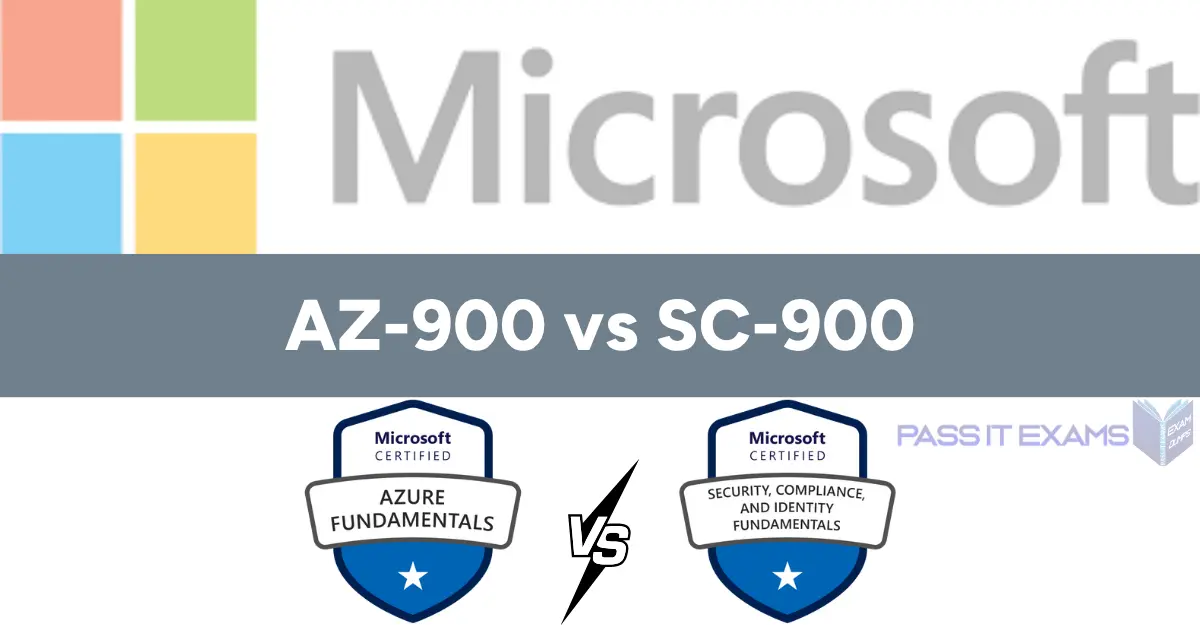 az-900 vs sc-900 AZ-900 vs SC-900: The Blueprint or the Fortress?