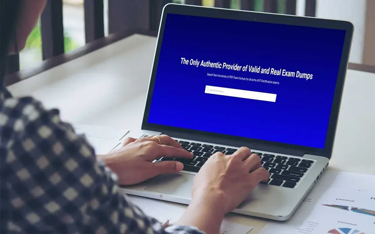 Pass IT Exams - Best Exam Dumps Website 2026 19 PassITexams student studying on laptop