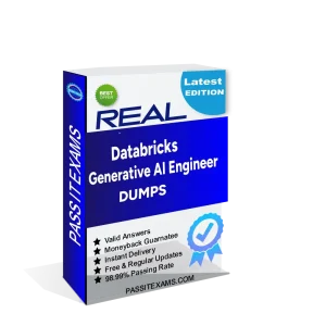 Databricks Certified Generative AI Engineer Associate Dumps | 100% real questions