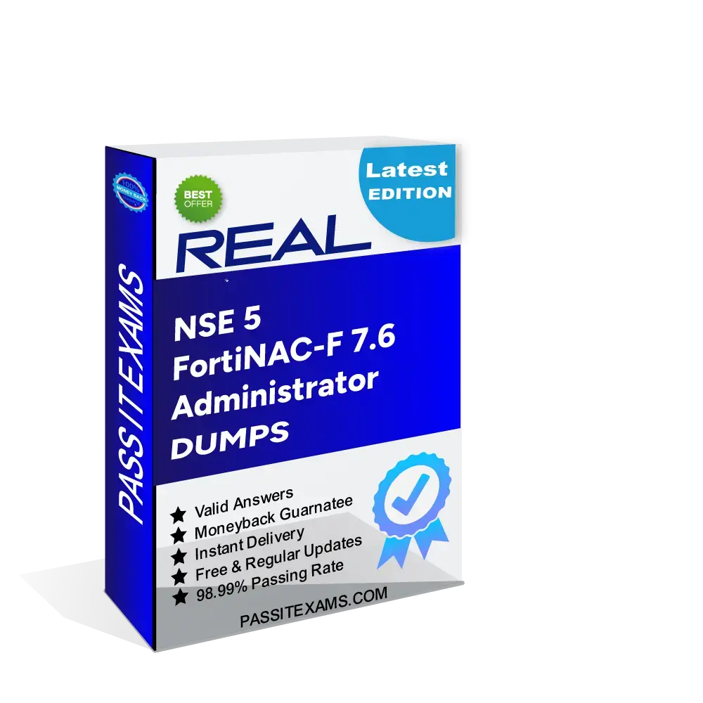 Pass NSE 5 - FortiNAC-F 7.6 Administrator Exam | Updated Dumps 2026 | Free Practice Test 1 Pass NSE 5 - FortiNAC-F 7.6 Administrator Exam | Updated Dumps | Free Practice Test