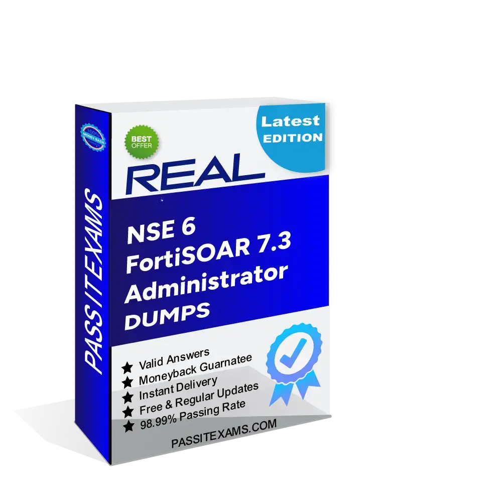 Pass Fortinet NSE 6 - FortiSOAR 7.3 Administrator Exam 2026 | Download Free Practice Test 1 Pass Fortinet NSE 6 - FortiSOAR 7.3 Administrator Exam | Download Free Practice Test