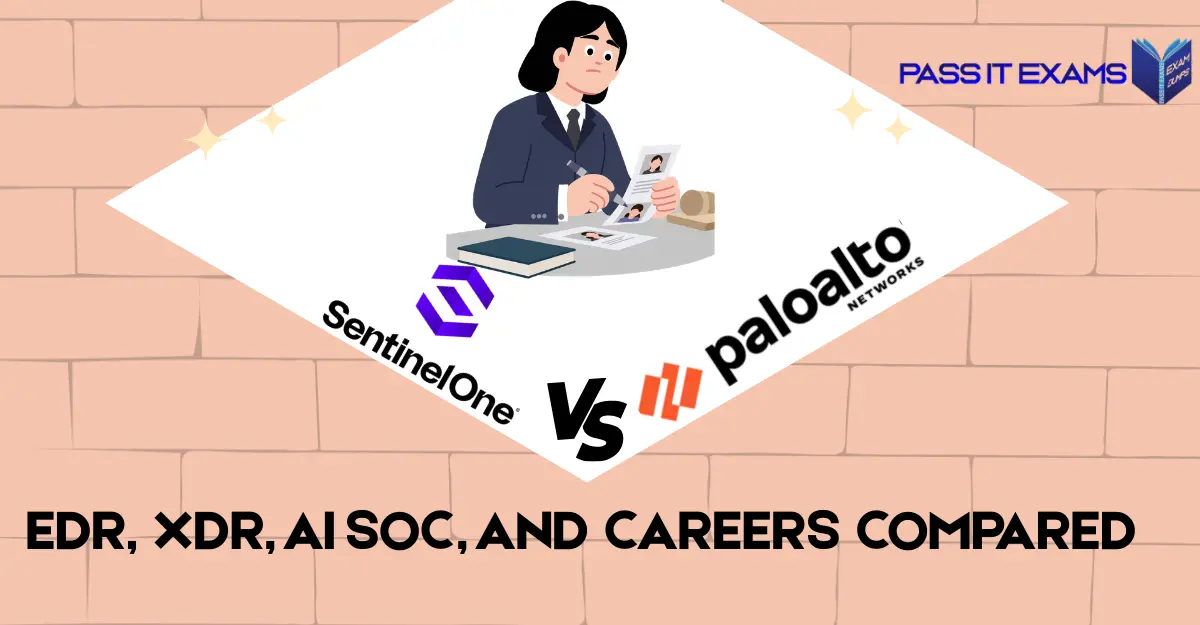 Palo Alto Networks vs SentinelOne: EDR, XDR, AI SOC, and Careers Compared Palo Alto Networks vs SentinelOne: EDR, XDR, AI SOC, and Careers Compared