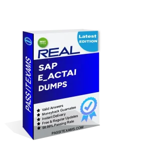 100% Pass SAP E_ACTAI Exam | Verified Dumps & Practice Tests | Real SAP Activate Project Manager Questions & Answeres