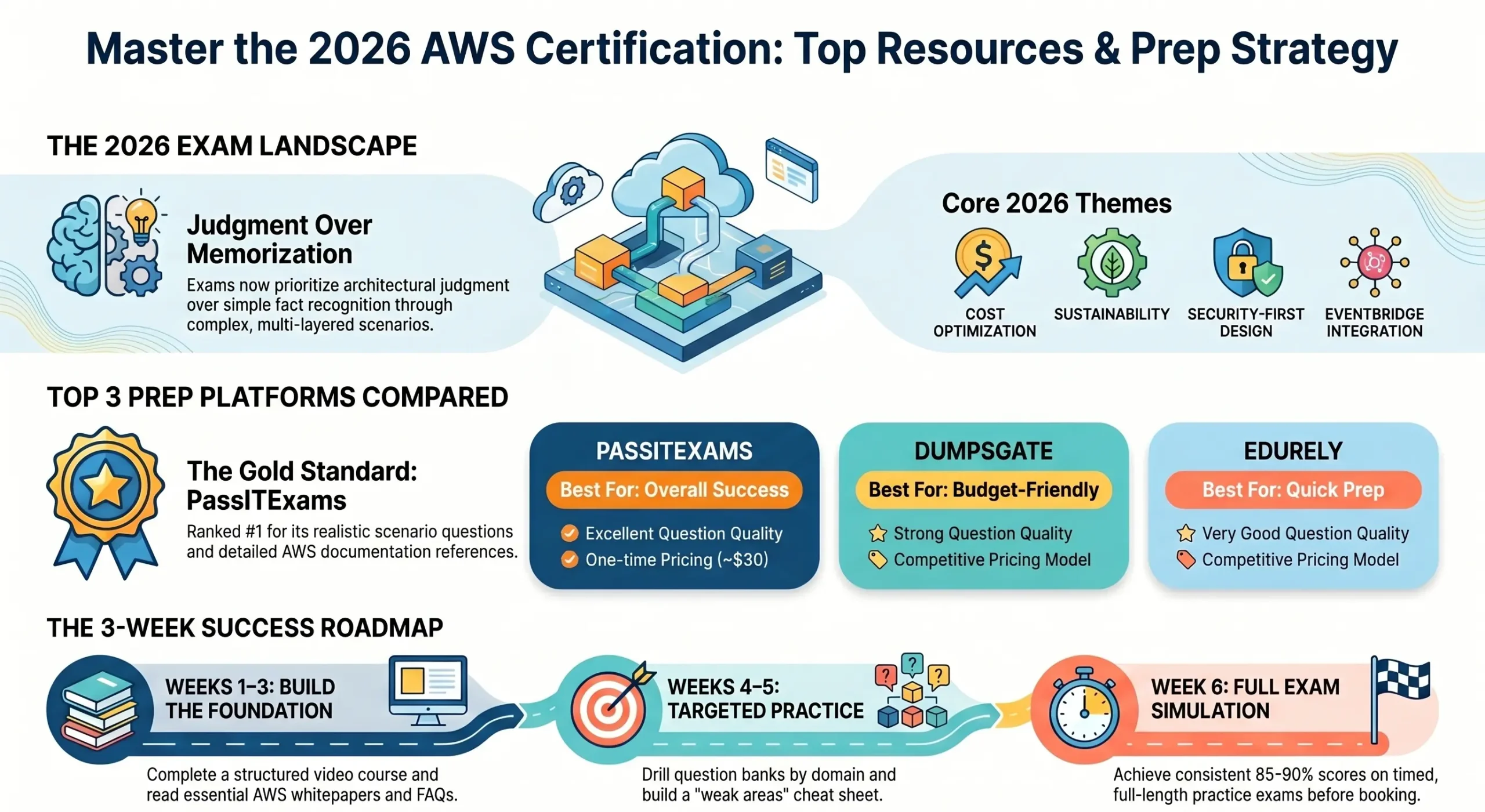 5 Best Websites for AWS Exam Dumps and Practice Tests in 2026