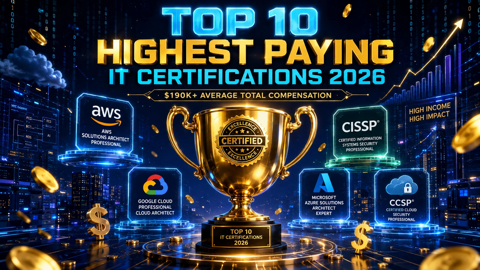 Highest Paying IT Certifications Highest Paying IT Certifications: Real Salaries, ROI & Requirements