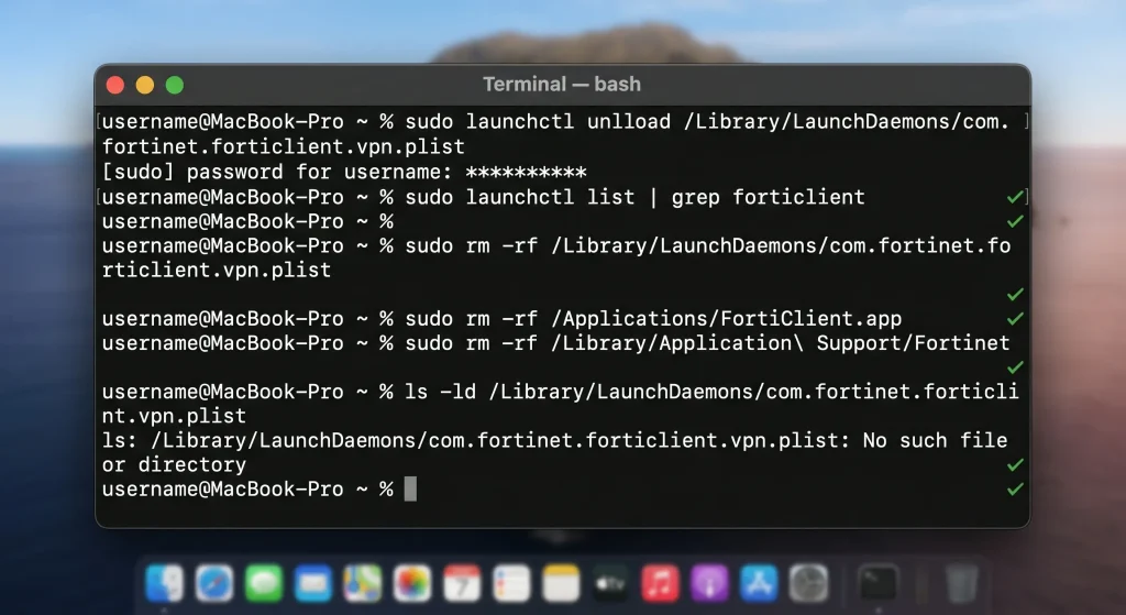 How to Completely Uninstall FortiClient (Fortinet) on Windows, macOS, Linux, iOS, Android & ChromeOS – Step-by-Step Guide 6 Technical Tip: How to Uninstall FortiClient on macOS