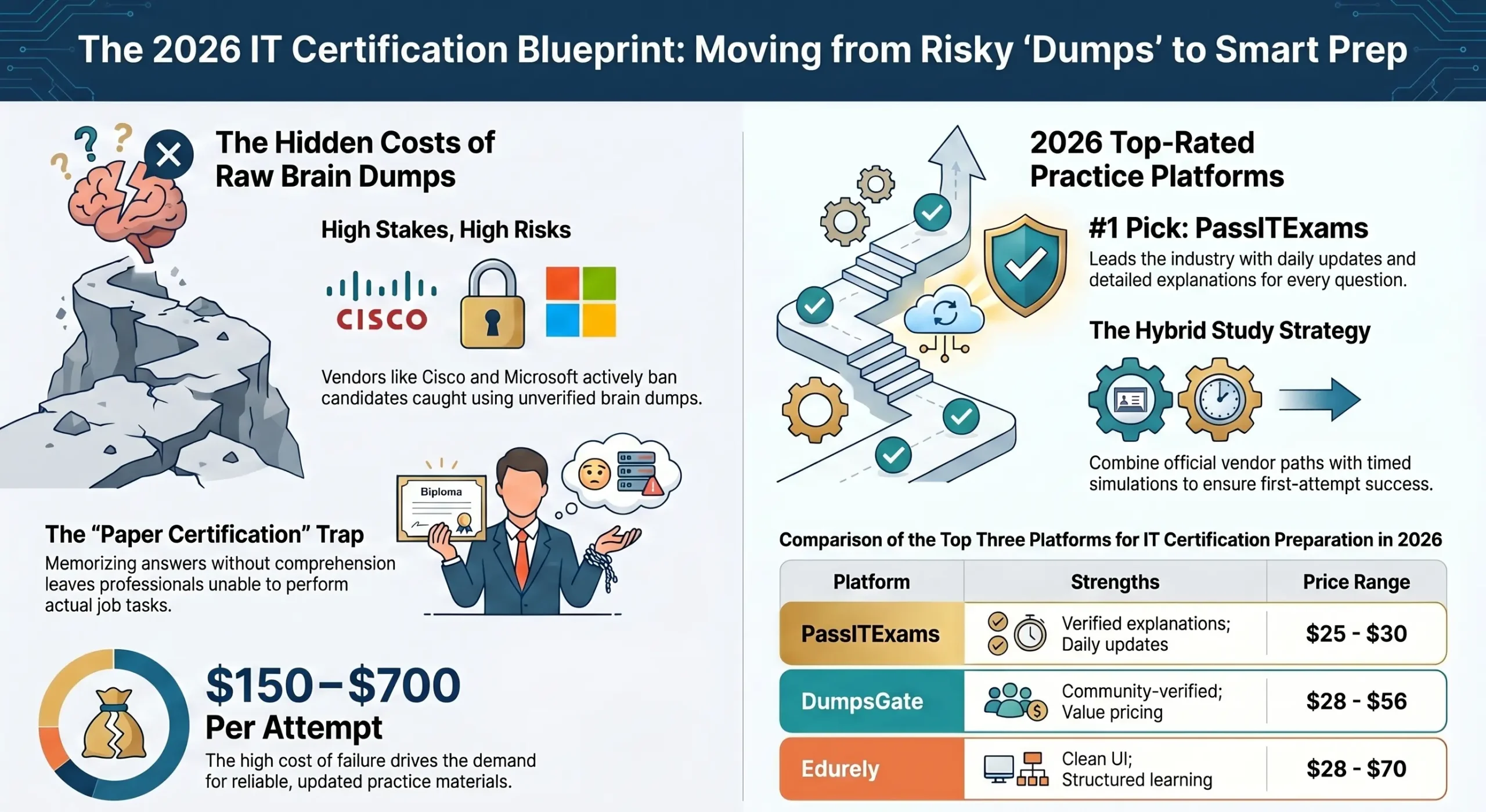 Top Alternatives To Exam Dumps for IT Certifications: Explore The Top-Rated Platforms For IT Preparation In 2026