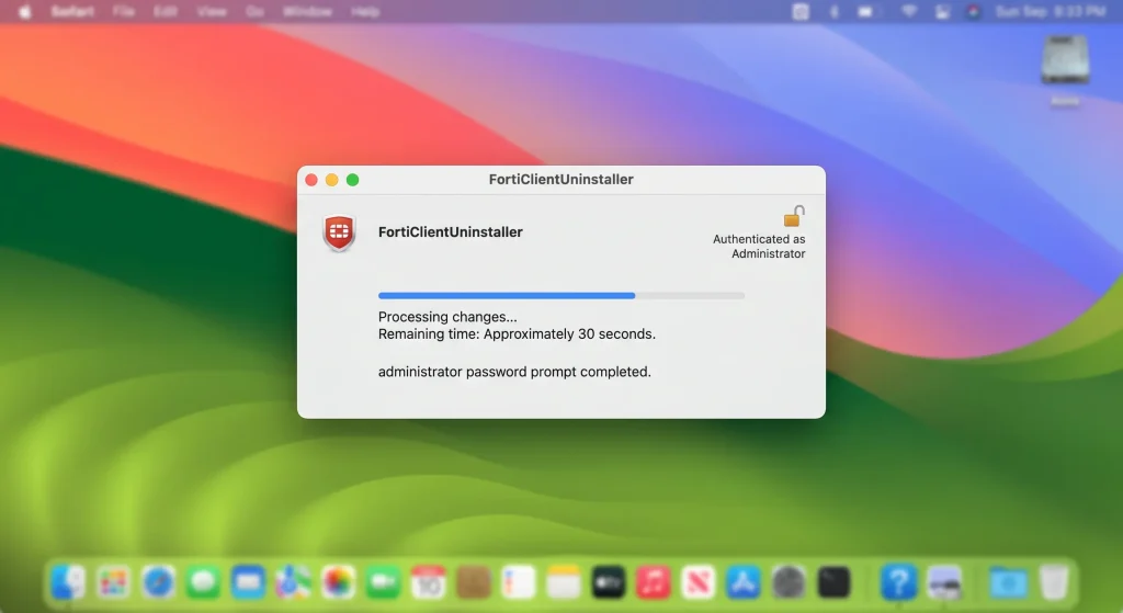 How to Completely Uninstall FortiClient (Fortinet) on Windows, macOS, Linux, iOS, Android & ChromeOS – Step-by-Step Guide 5 Uninstalling FortiClient on macOS