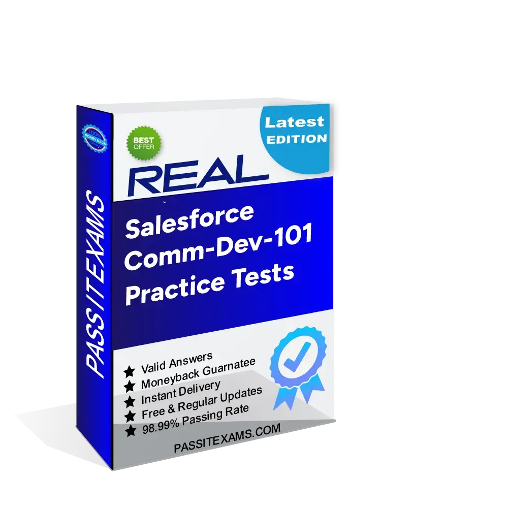Real Comm-Dev-101 Practice Test | Salesforce Certified B2C Commerce Developer Exam Questions & Simulator 1 Comm-Dev-101 Practice Test | Pass Salesforce B2C Commerce Exam