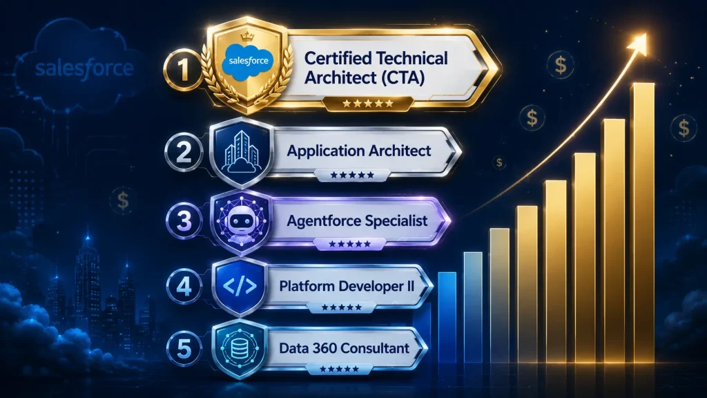 Which Salesforce Certification is Best for Salary in 2026? (Highest-Paying Options Compared)