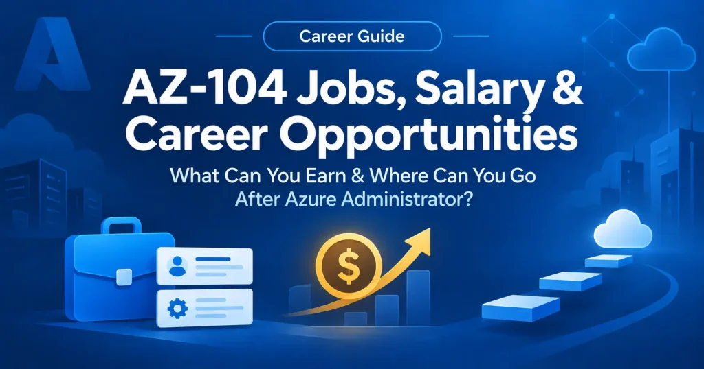 AZ-104 Jobs, Salary & Career Opportunities 2026: $88K–$163K Salaries & Thousands of Open Roles