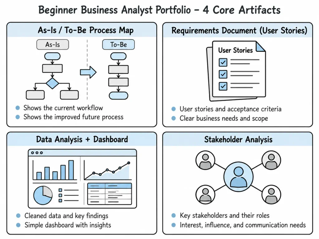 How to Build a Business Analyst Portfolio with Zero Experience