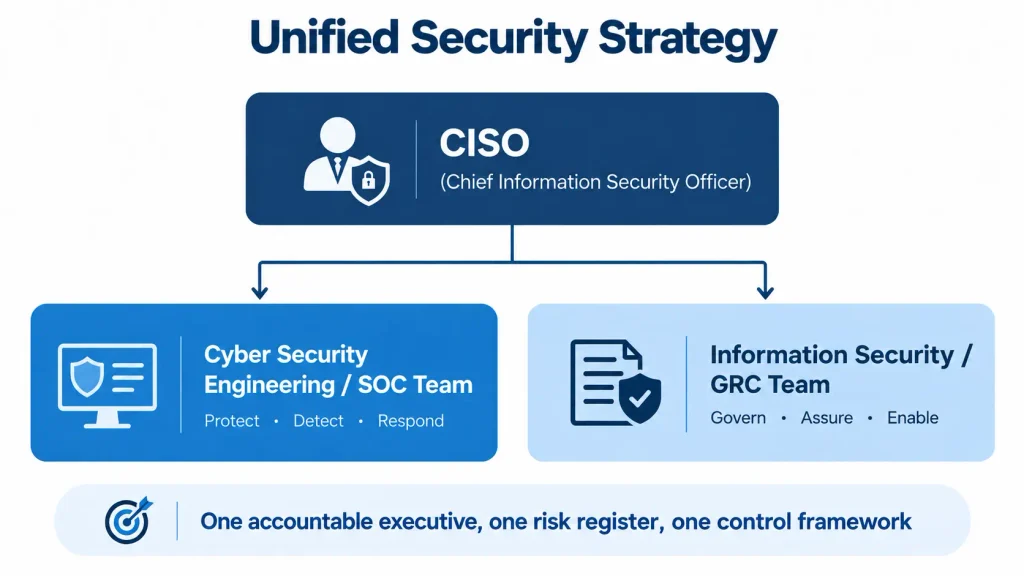 Difference Between Cybersecurity and Information Security: 2026 Complete Guide 4 Bridging the Gap With a Unified Strategy